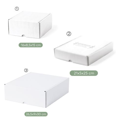 Hediye Kutusu - Geri Dönüştürülmüş Oluklu Mukavva