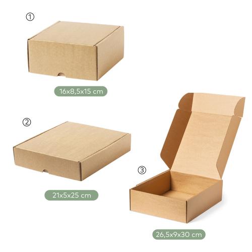 Hediye Kutusu - Geri Dönüştürülmüş Oluklu Mukavva