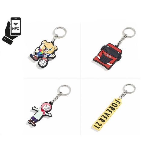 NFC Kauçuk Anahtarlık