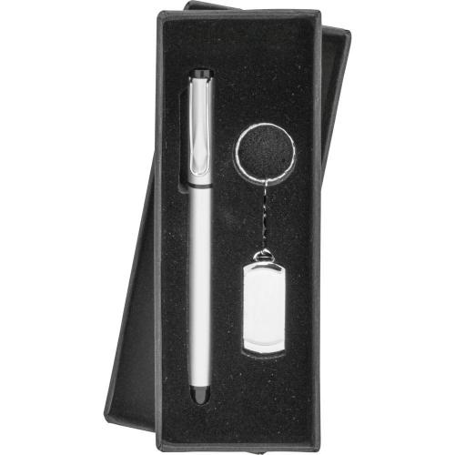 Metal USB Bellek ve Kalem Seti ( 16 GB )