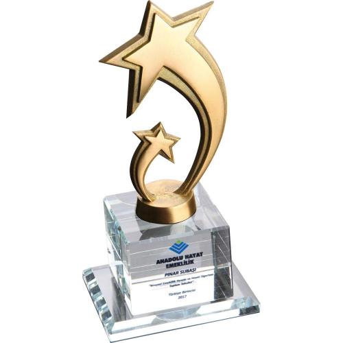 Kristal Plaket ( 10 x 20 cm )