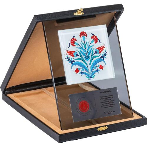 Kutulu Kristal Plaket ( 18 x 24 cm )