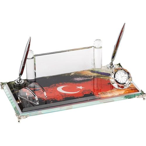 Kristal Masa Seti ( 16 x 30 cm )