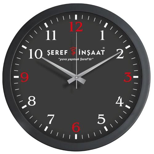 Plastik Duvar Saati ( Ø 35 cm )
