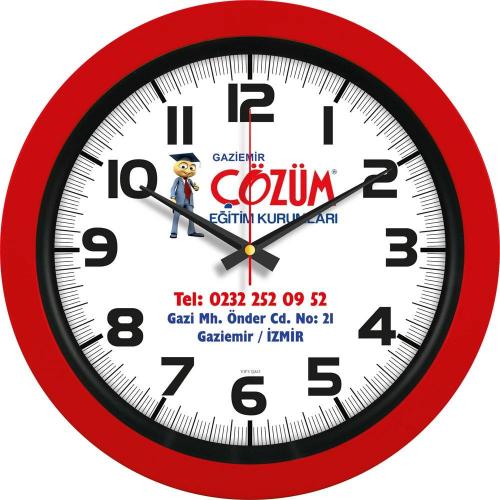 Plastik Duvar Saati ( Ø 40 cm )