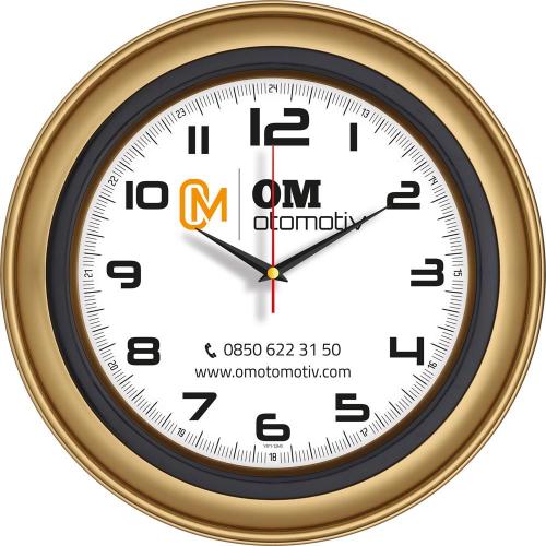 Plastik Duvar Saati ( Ø 40 cm )