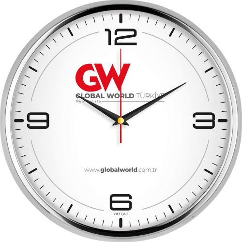 Metal Duvar Saati ( Ø 31 cm )