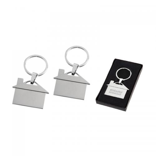 Çift Taraflı Metal Anahtarlık