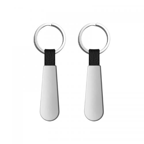 Çift Taraflı Metal Suni̇ Deri̇ Anahtarlık