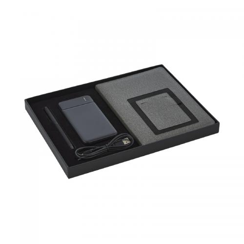 Defter & Kalem & Powerbank Set