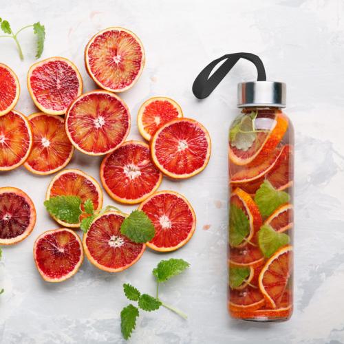 Cam Matara (Siyah Kılıflı) / 500 ml