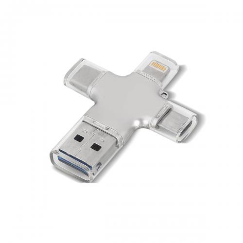 4-in-1 64GB OTG USB Bellek 3.0 64GB