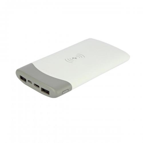 K 55 Beyaz Kablosuz Powerbank 10000 mAh